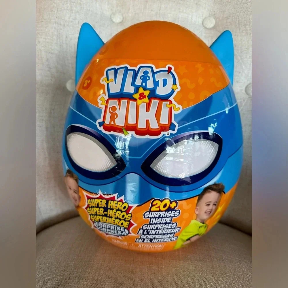 ZURU Vlad & Niki Superhero Egg Dino Attack with 20+ Surprises NEW SEALED